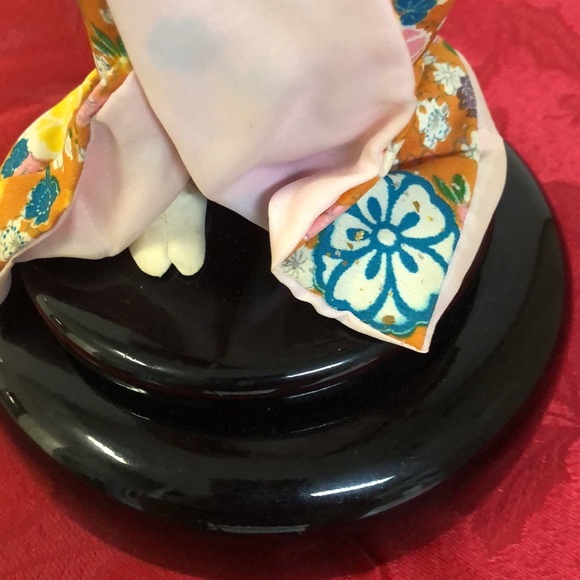 VINTAGE 16”JAPANESE GEISHA DOLL WITH MUSIC - Picture 5 of 16
